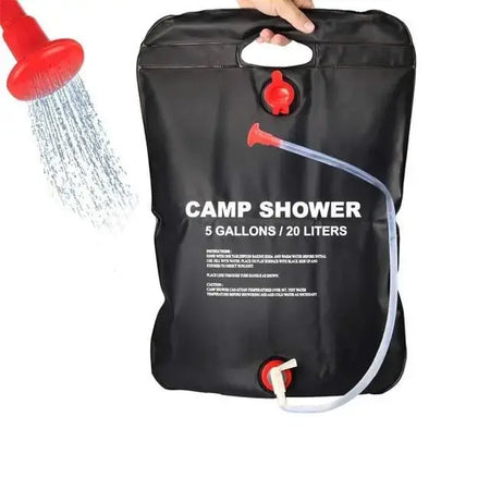 5 Gallon Outdoor Solar Heater Shower Bag - TikTokFavorites