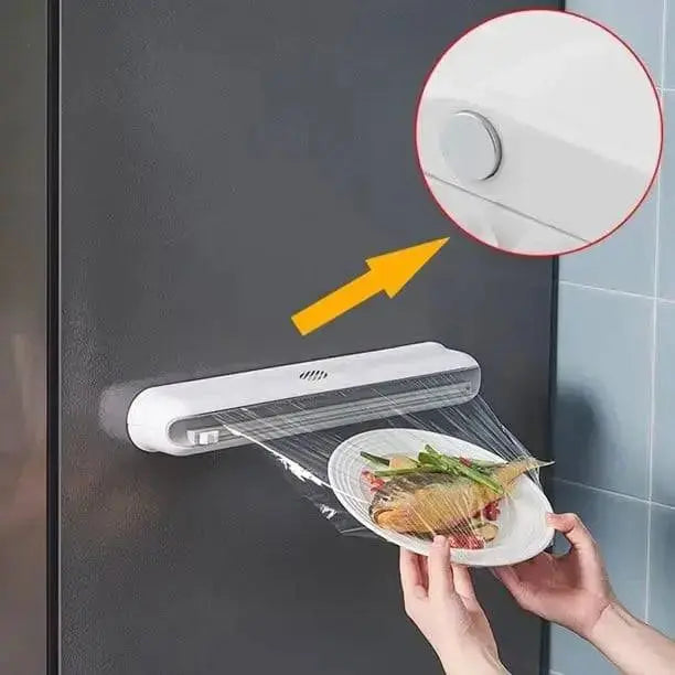Magnetic Plastic Wrap Dispenser - TikTokFavorites