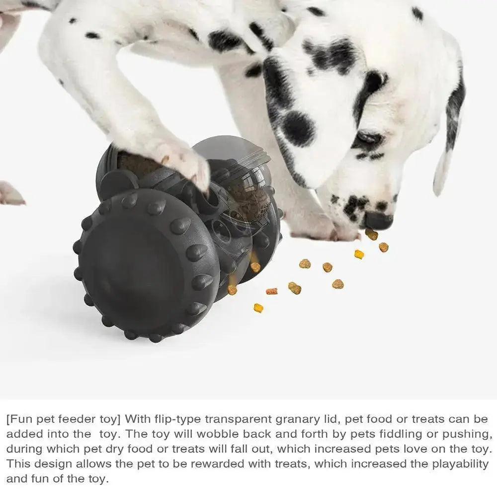 PawPartner Dog Tumbler Interactive Toys Increases Pet IQ Slow Feeder Labrador French Bulldog Swing Training Food Dispenser - TikTokFavorites