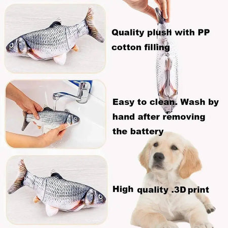 Pets Interactive Electronic Floppy Fish Toys - TikTokFavorites