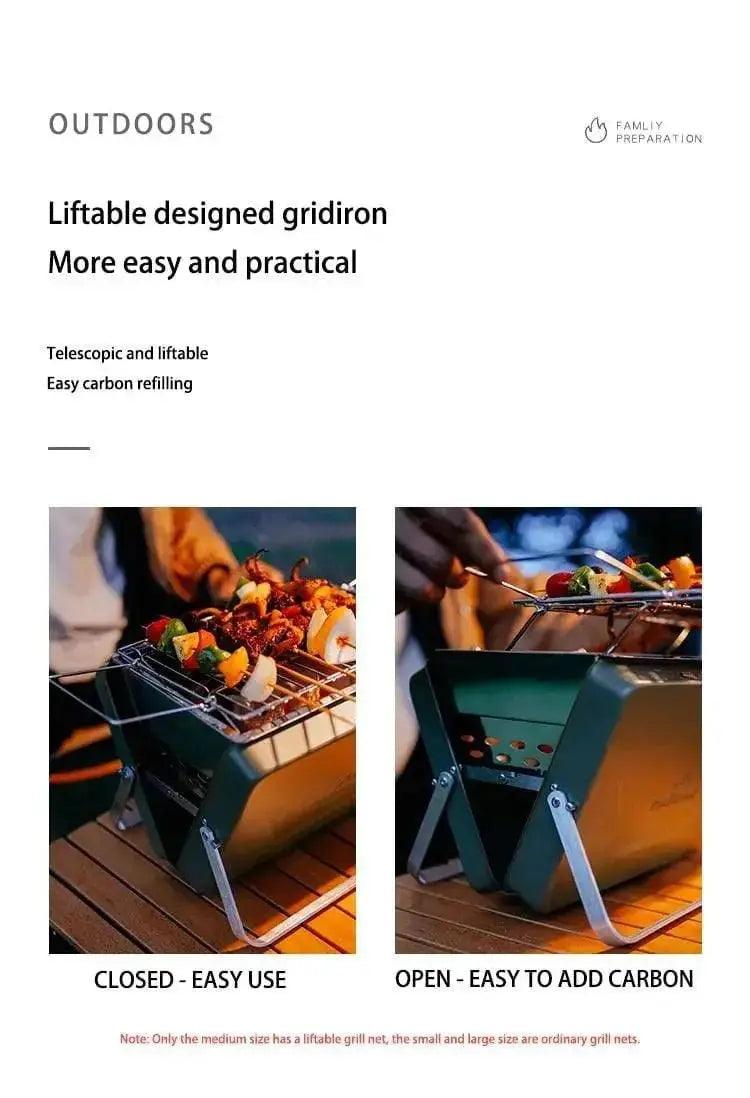 Portable BBQ Stove Folding Grill - TikTokFavorites
